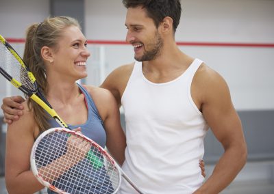 Squash Badminton