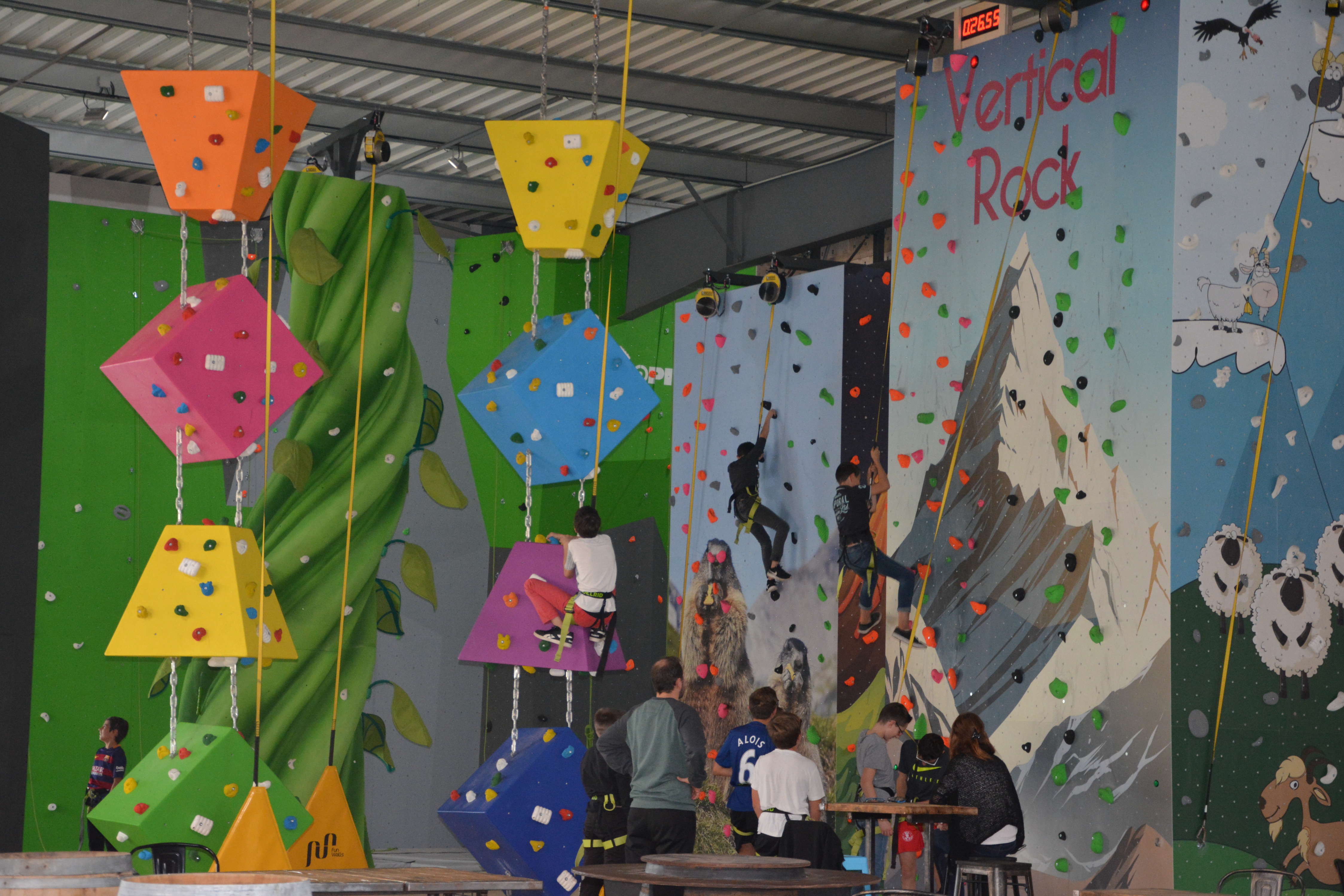 Les défis escalade de Playbox Défis escalade Playbox